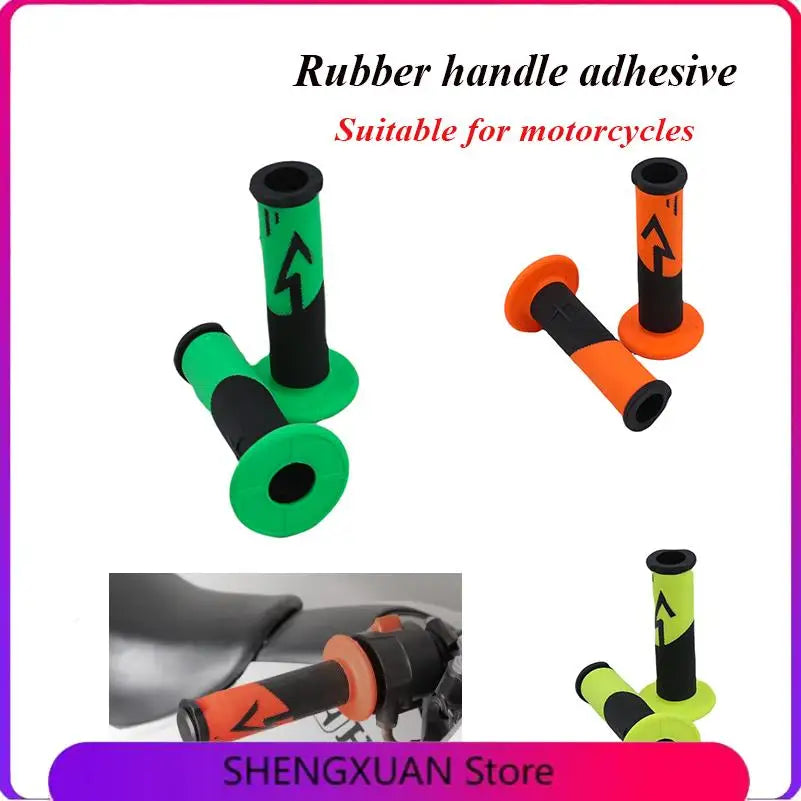 7/8'' 22mm Universal Motorcycle Grips Handle Grip Rubber For ZX6R ZX7R ZX10R ZX14R ZX12R KX 65 85 125 250 KLX 125 250